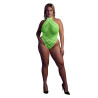 Ouch! Glow Body Filet Dos nu Vert Fluo